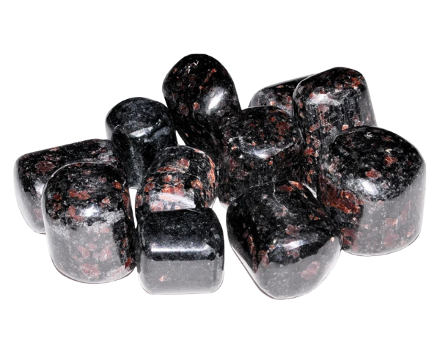 1 lb Garnet in Boitite Tumbled Stones