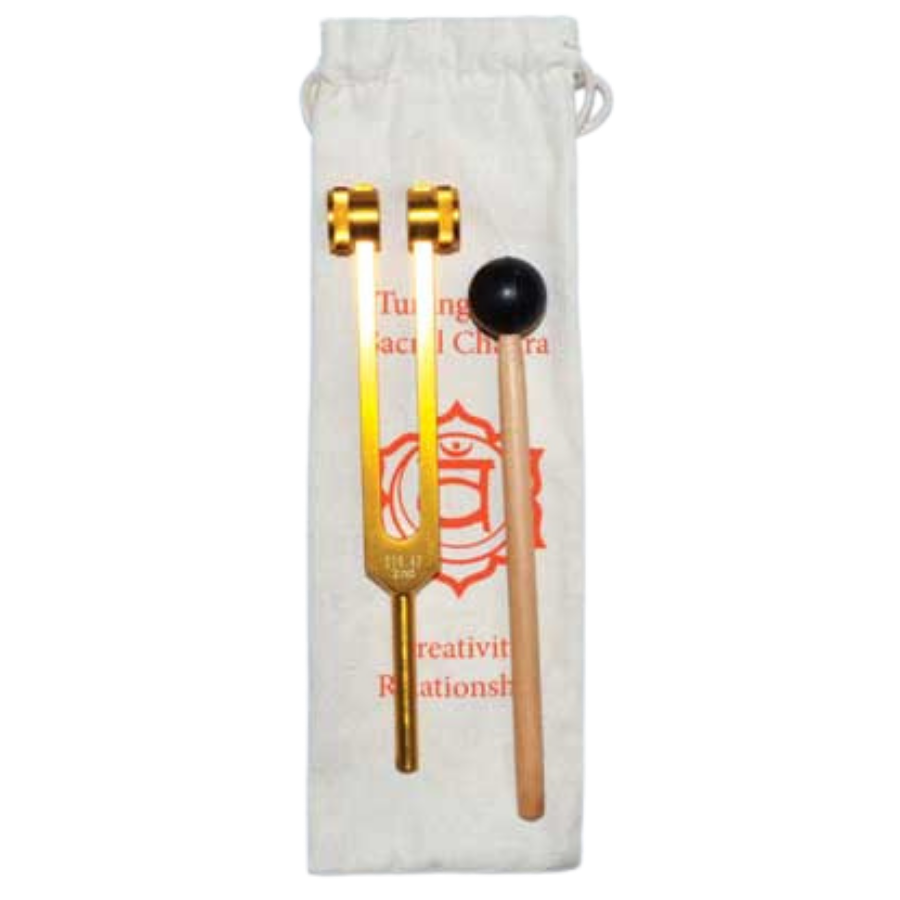 8 1/2" Sacral (orange) Tuning Fork
