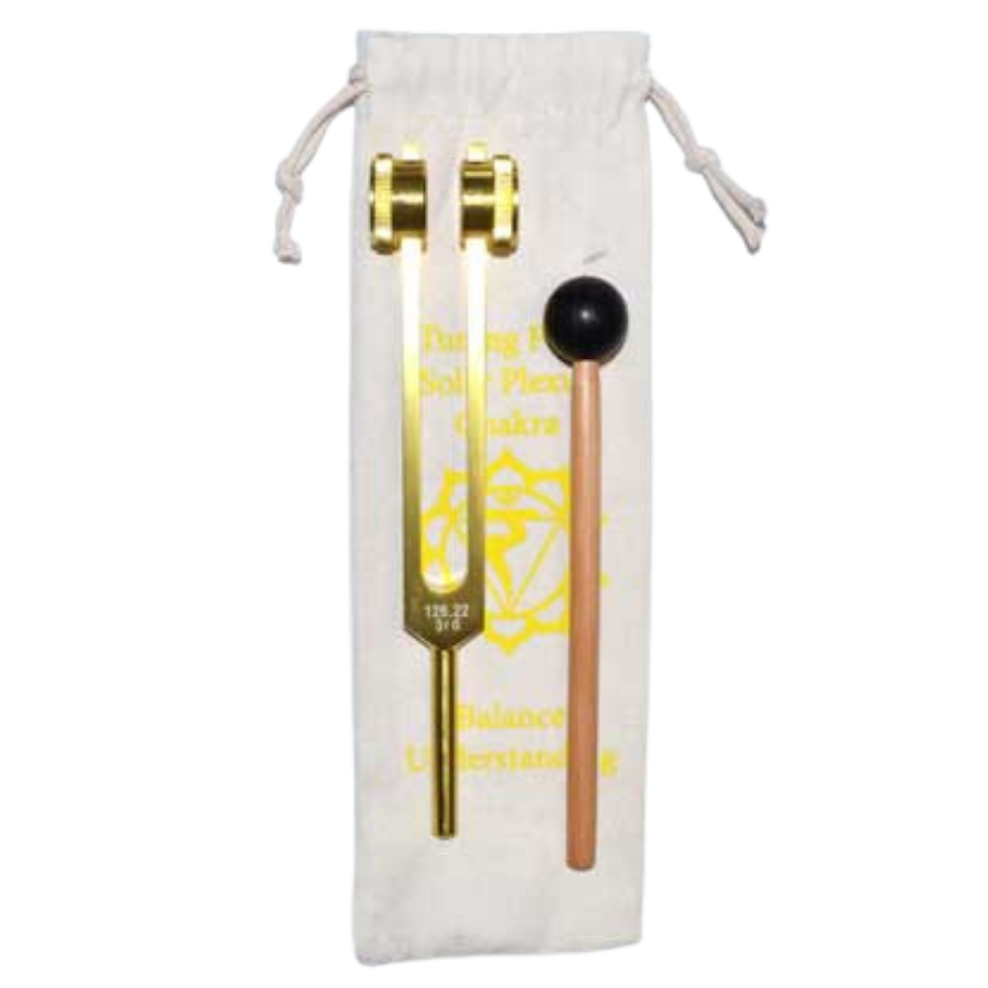 8 1/2" Solar Plexus (yellow) Tuning Fork
