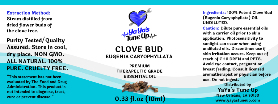 Clove Bud Essential Oil - 10ml