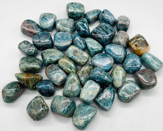 1 lb Apatite Tumbled Stones