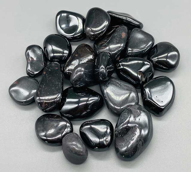 1 lb Hematite Tumbled Stones