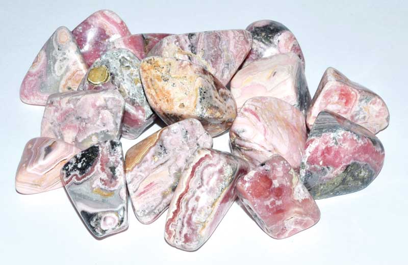 1 lb Rhodochrosite Tumbled Stones