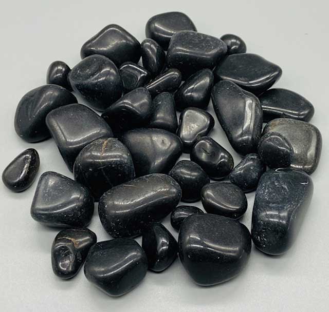 1 lb Tourmaline, Black Tumbled Stones