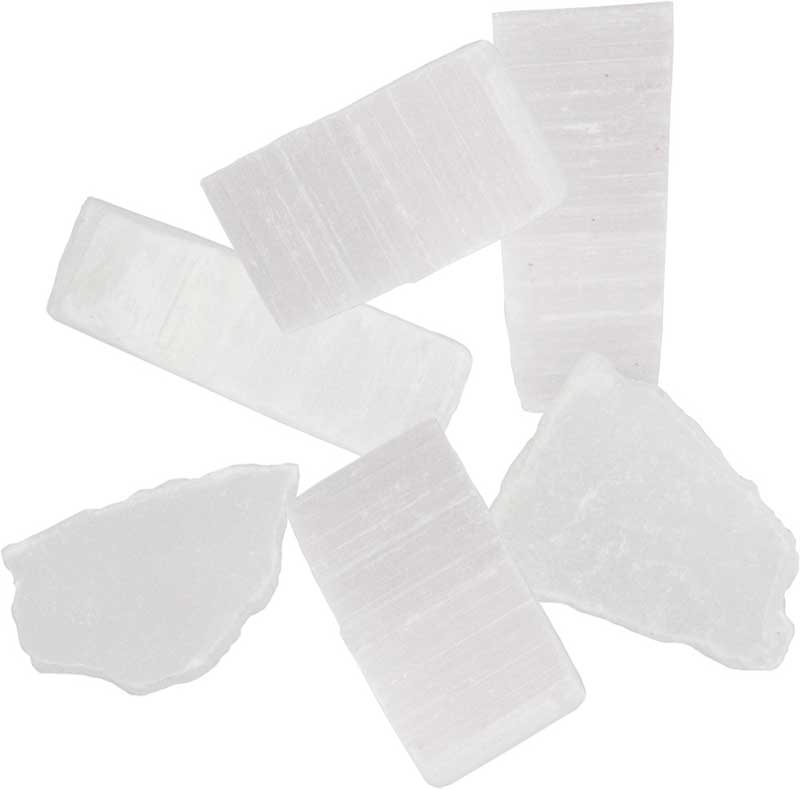 Selenite Mini Cubes 20 pk