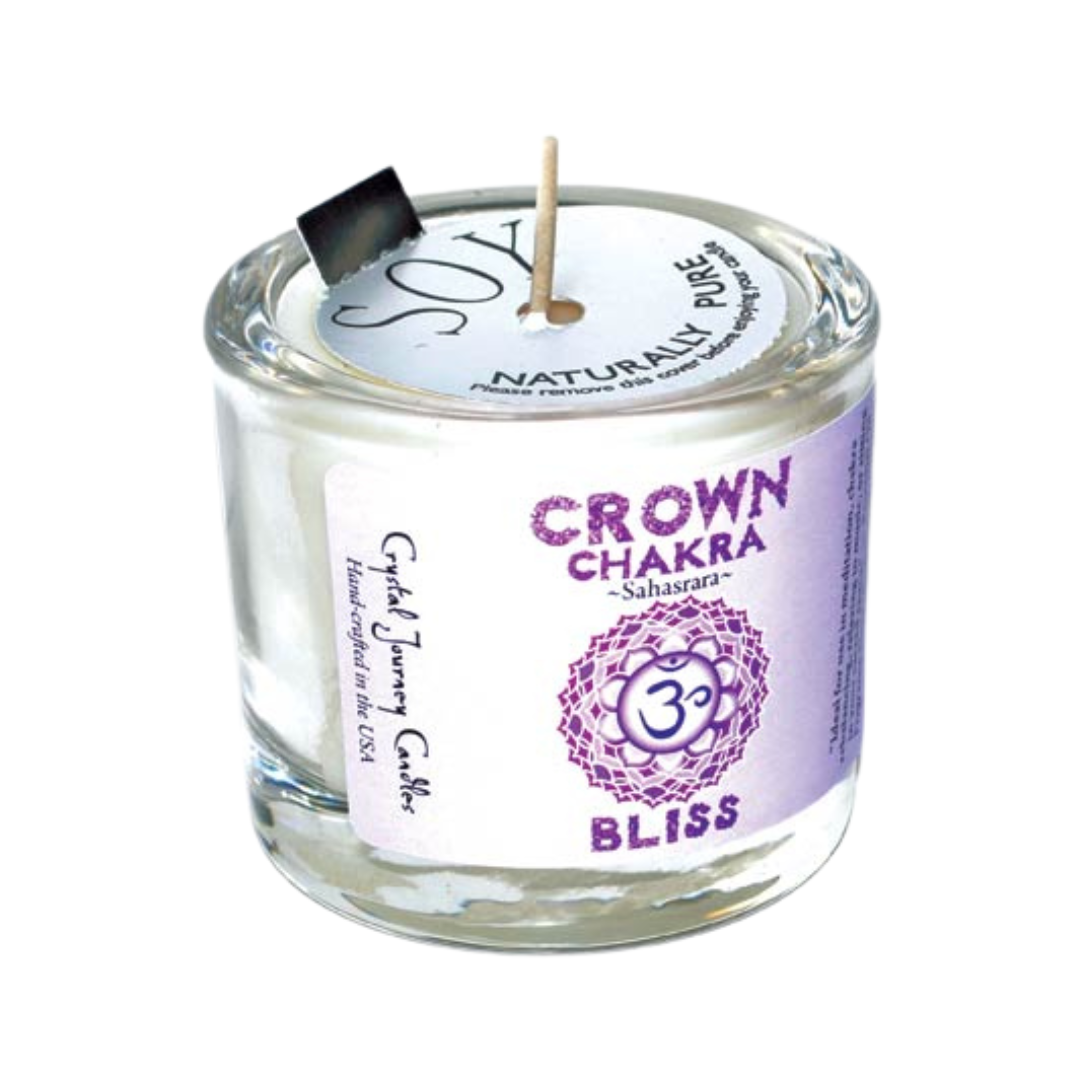 Crown Chakra Soy Votive Candle