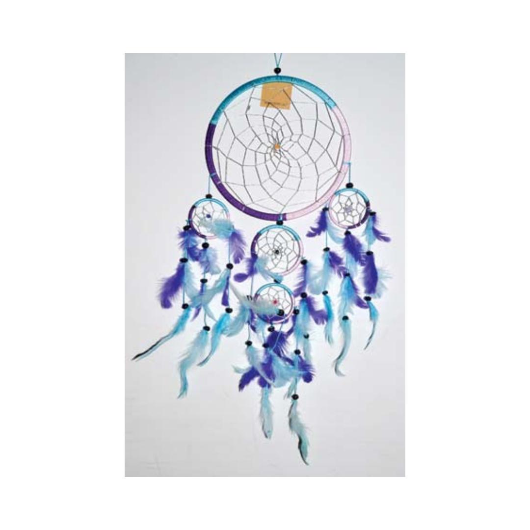 8 1/2" 5 Rings Multi Dream Catcher