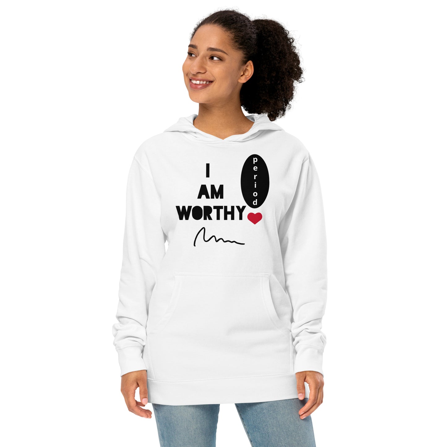 Unisex midweight hoodie