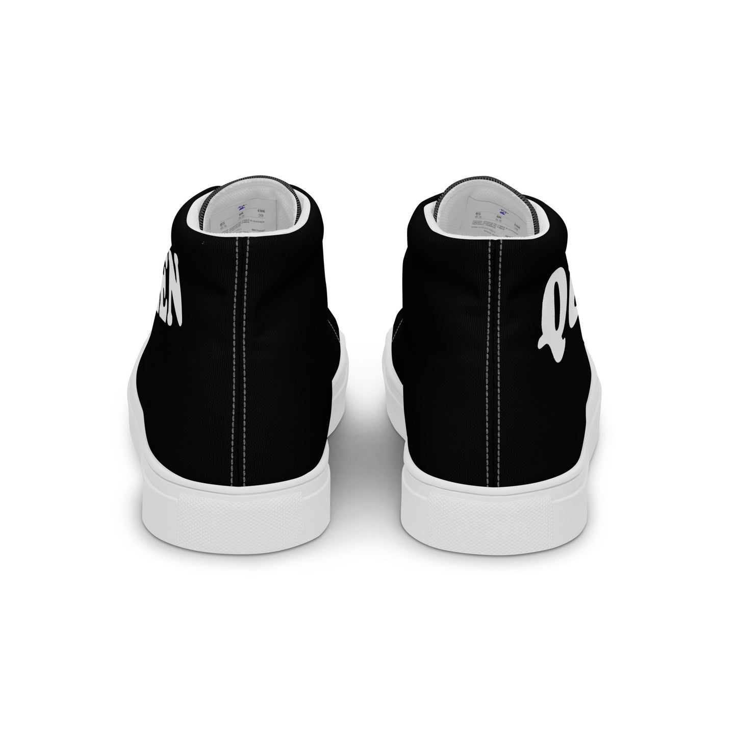 Women’s high top canvas shoes