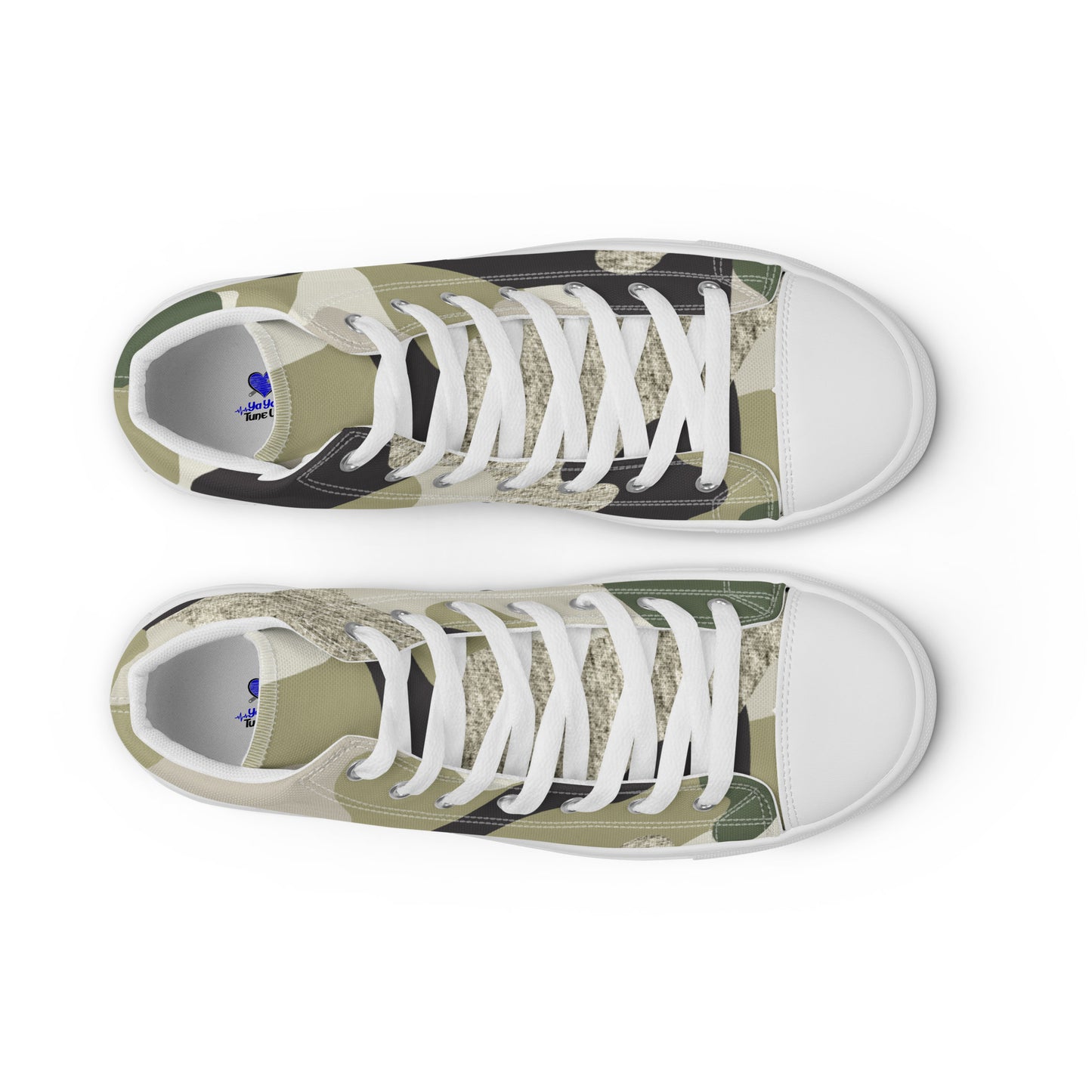 Women’s high top canvas shoes