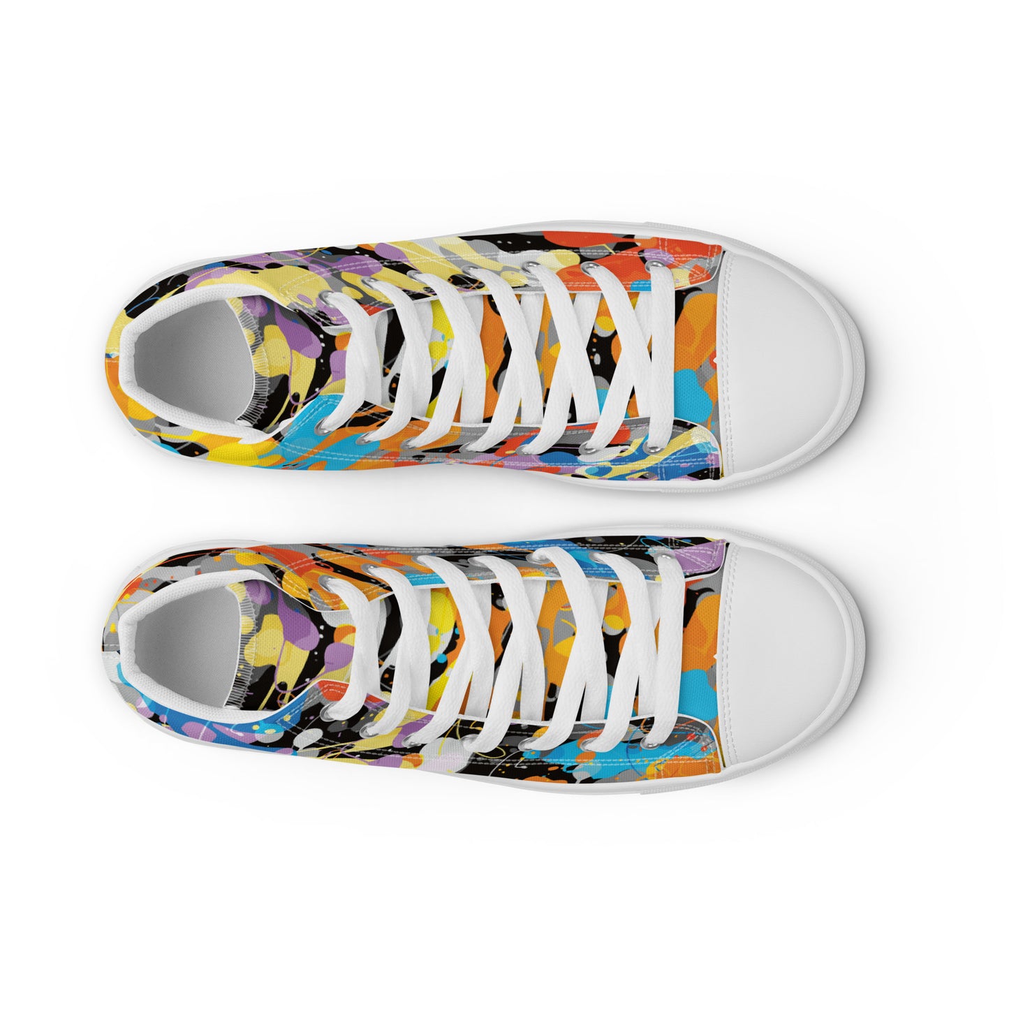 Women’s high top canvas shoes