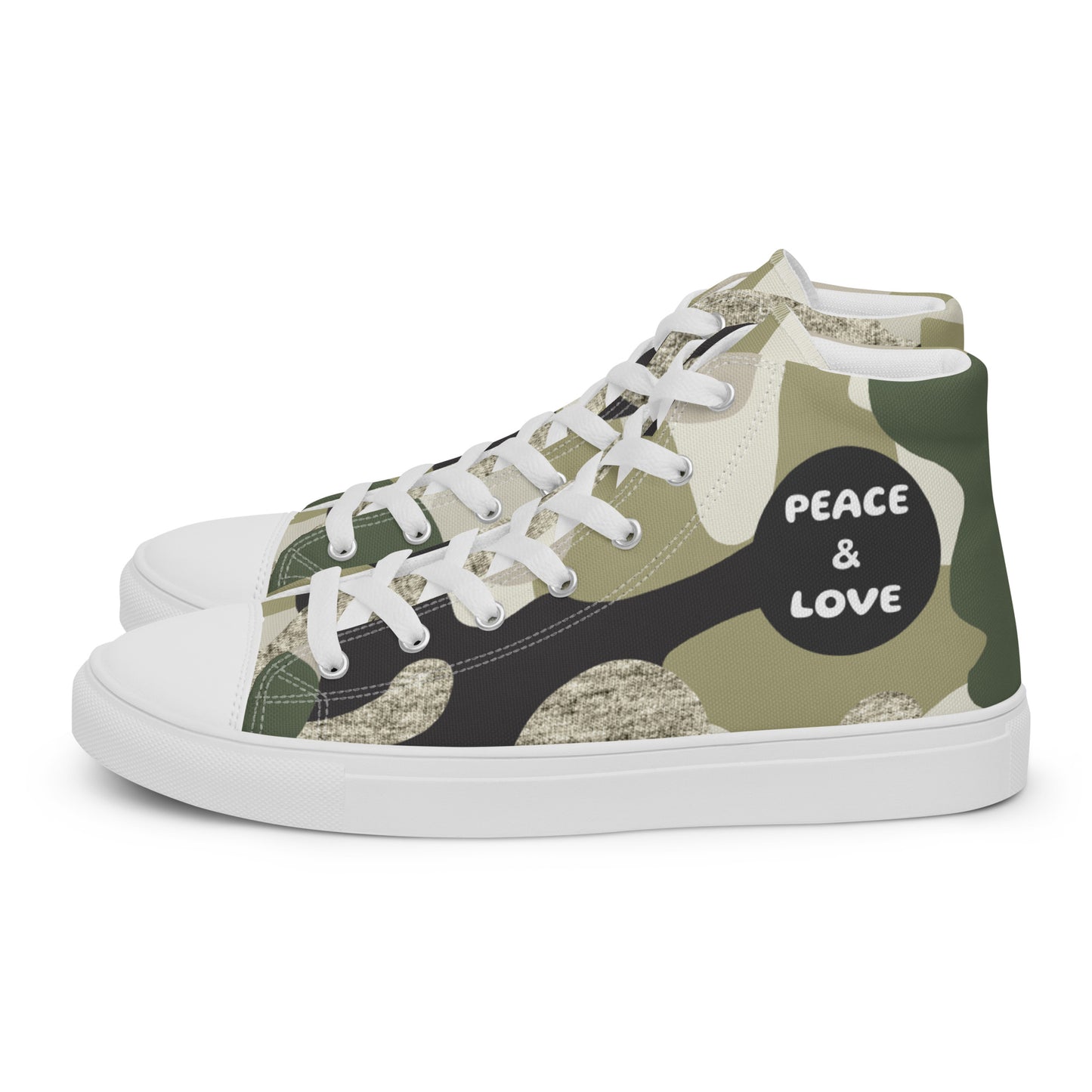 Women’s high top canvas shoes