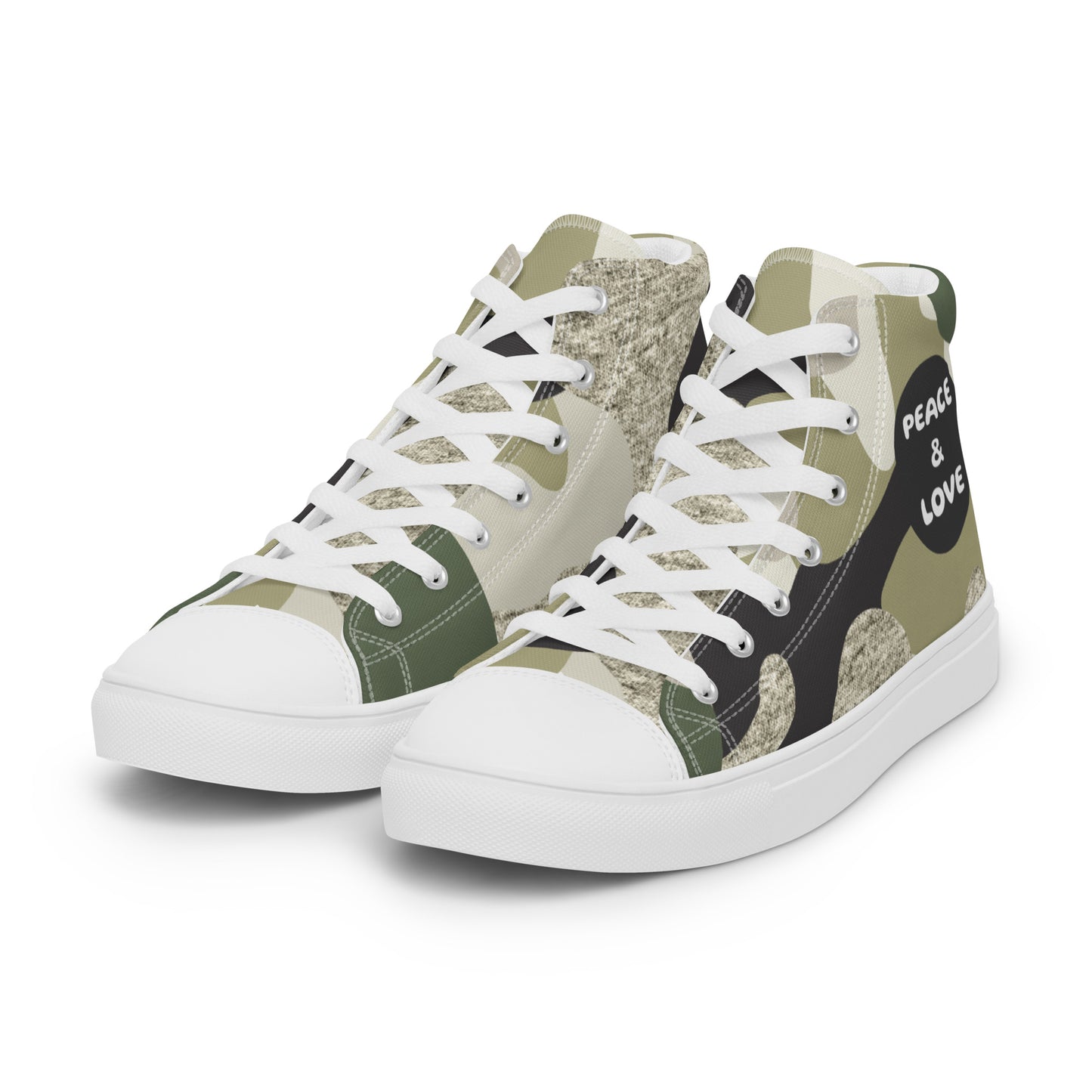 Women’s high top canvas shoes