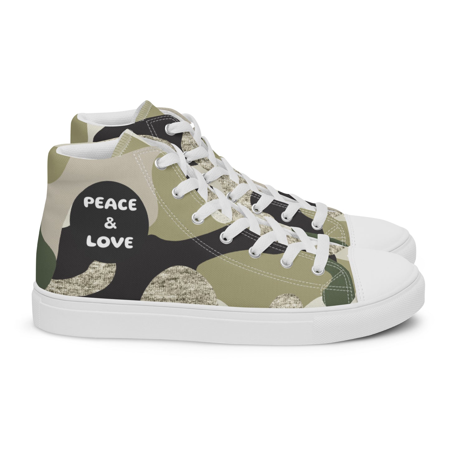 Women’s high top canvas shoes