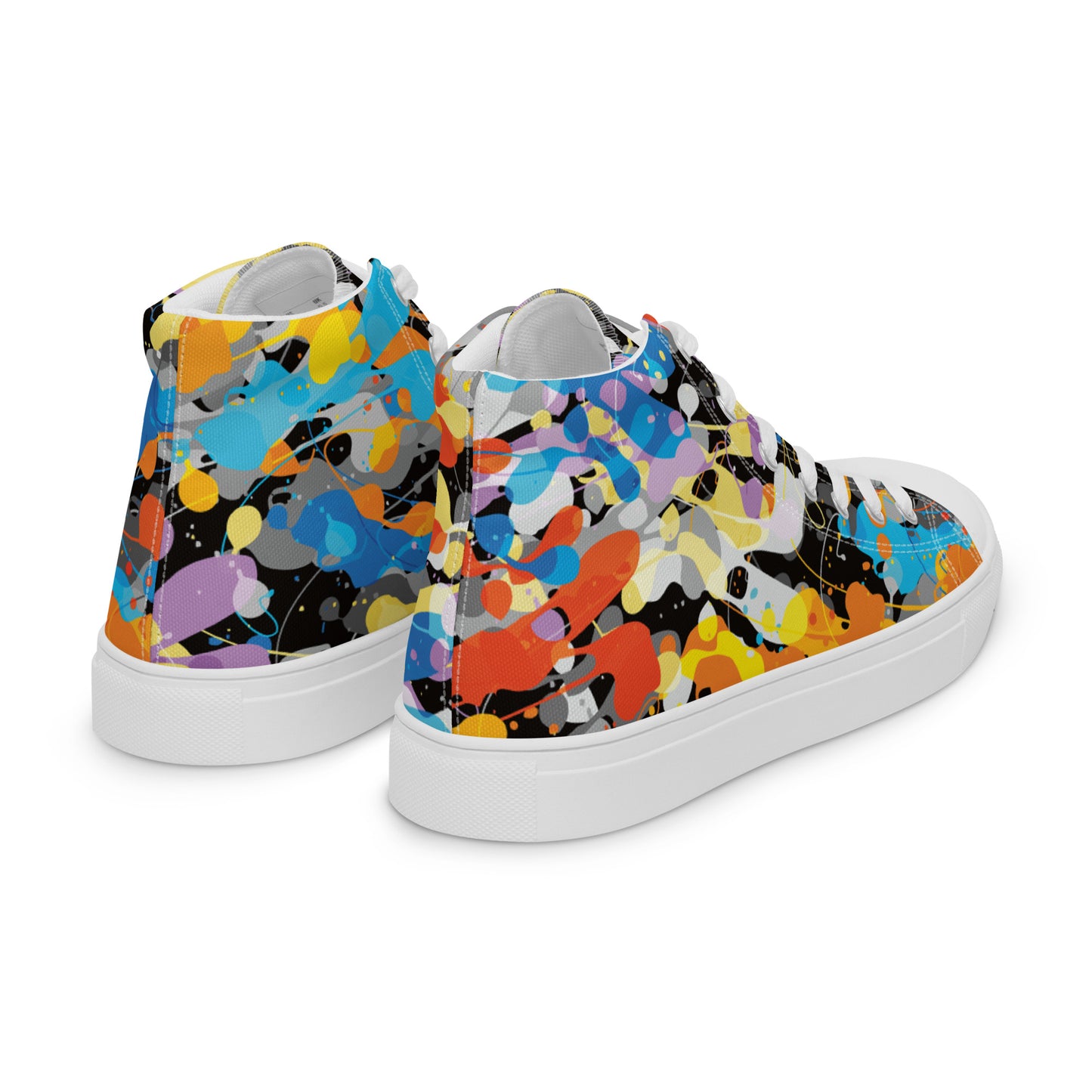 Women’s high top canvas shoes