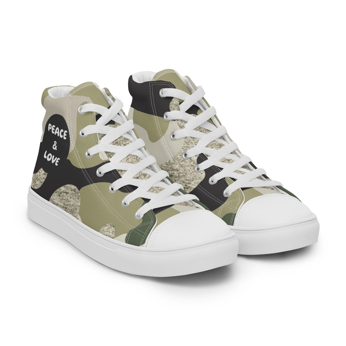 Women’s high top canvas shoes
