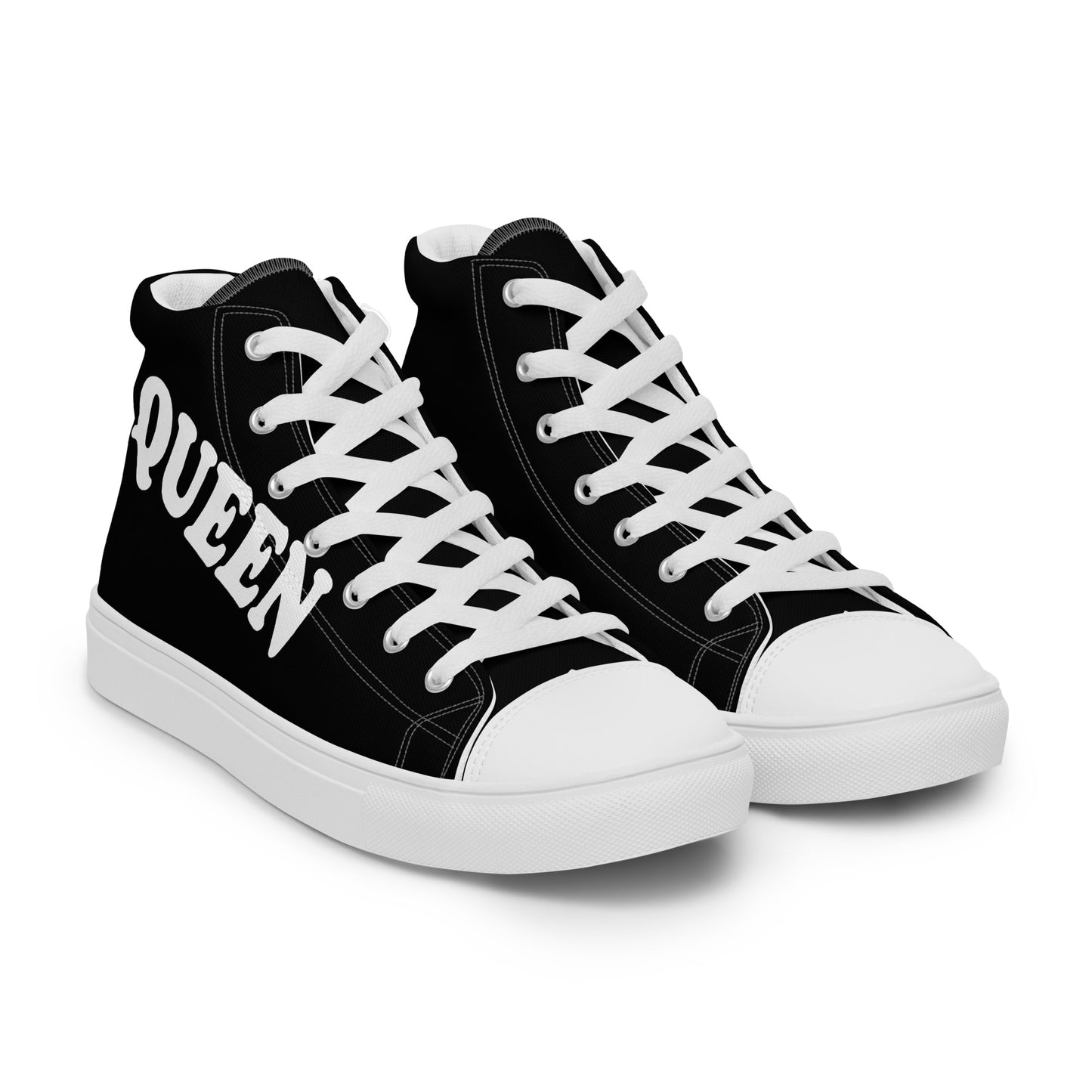 Women’s high top canvas shoes