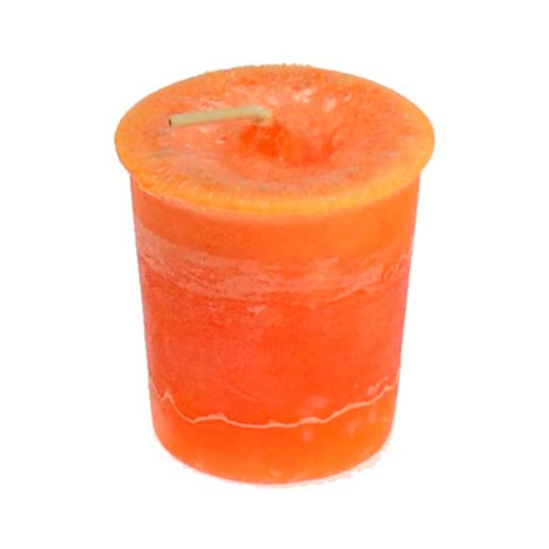 Sacral Chakra Votive Candle