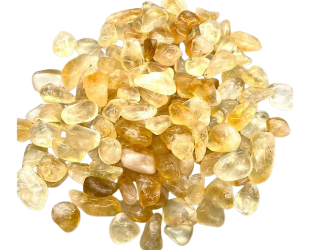 1 lb Citrine Tumbled Stones
