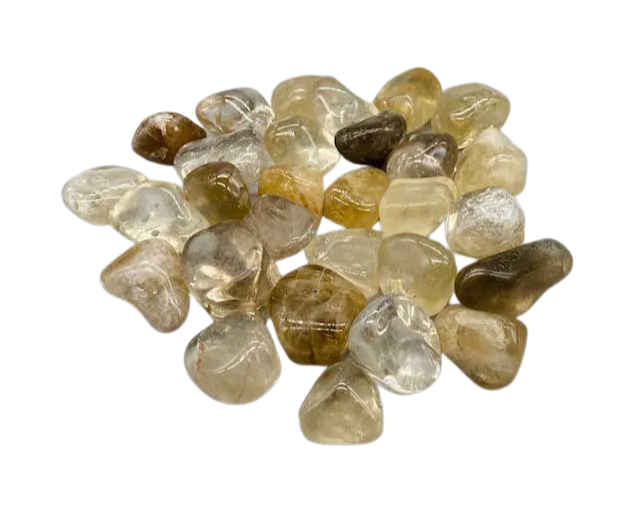 1 lb Citrine, Natural Tumbled Stones