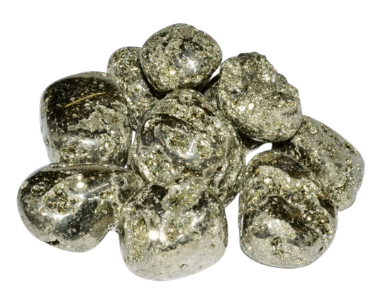 1 lb Pyrite Tumbled Stones