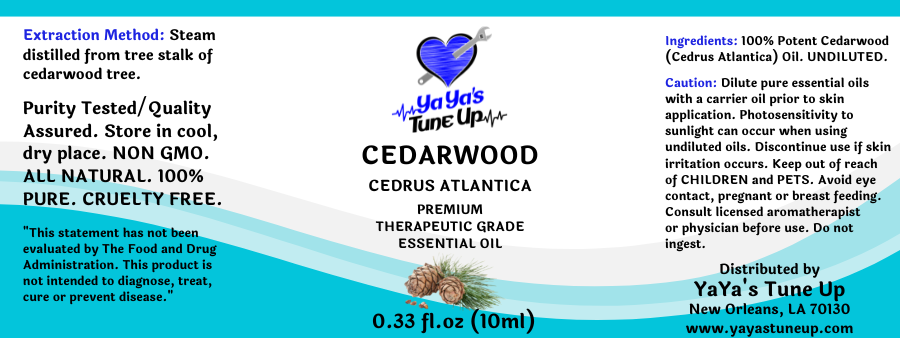 Cedarwood Essential Oil - 10ml