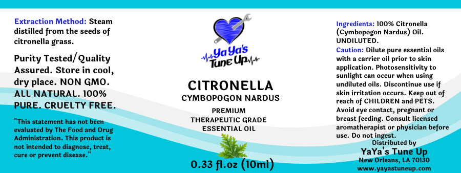 Citronella Essential Oil - 10ml