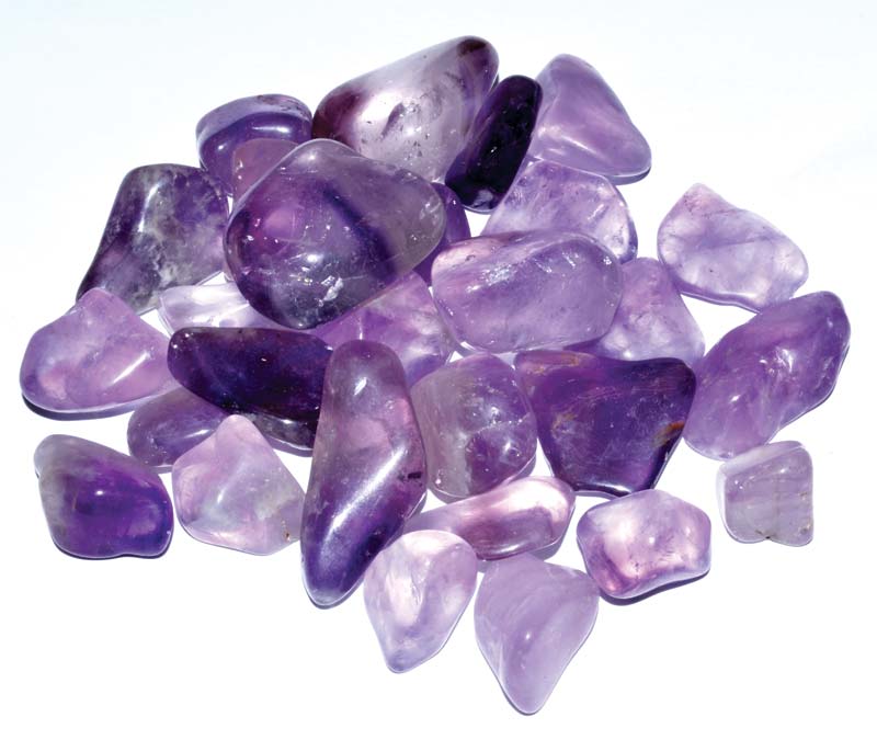 1 lb Amethyst Tumbled Stones