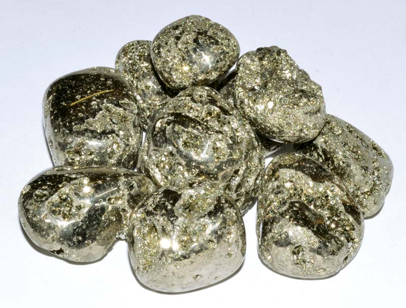 1 lb Pyrite Tumbled Stones