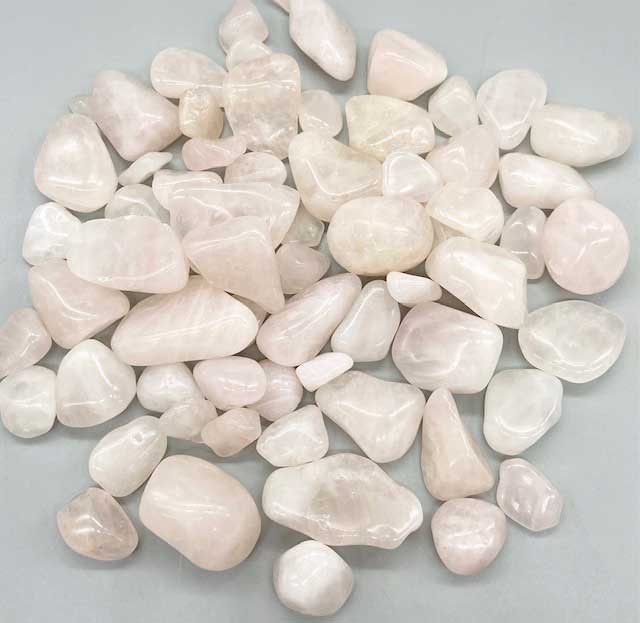 1 lb Rose Quartz Tumbled Stones