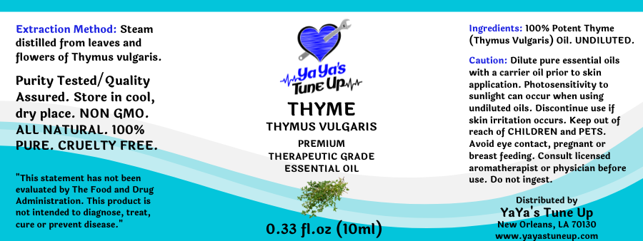 Thyme Essential Oil - 10ml