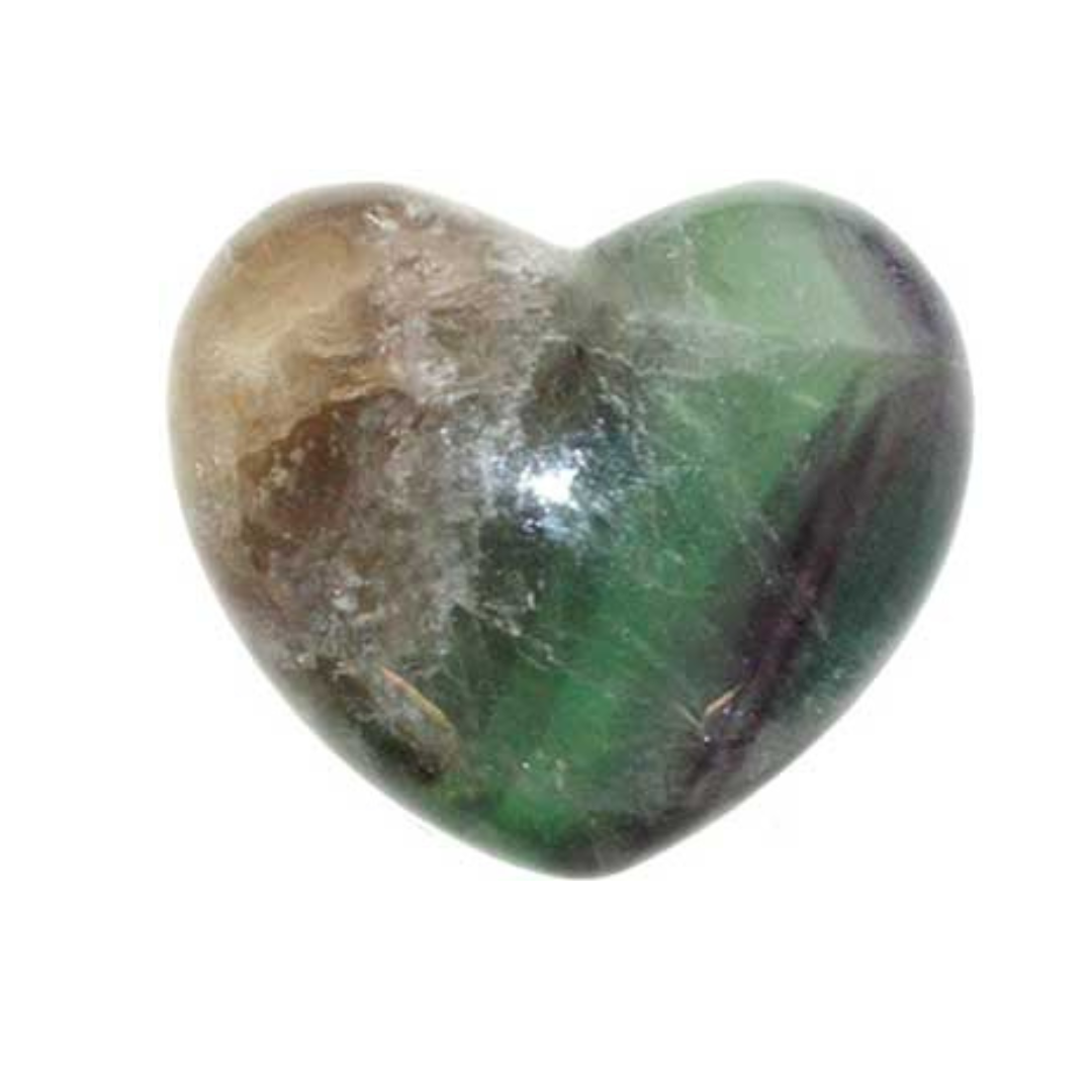 1 3/4" Fluorite Heart