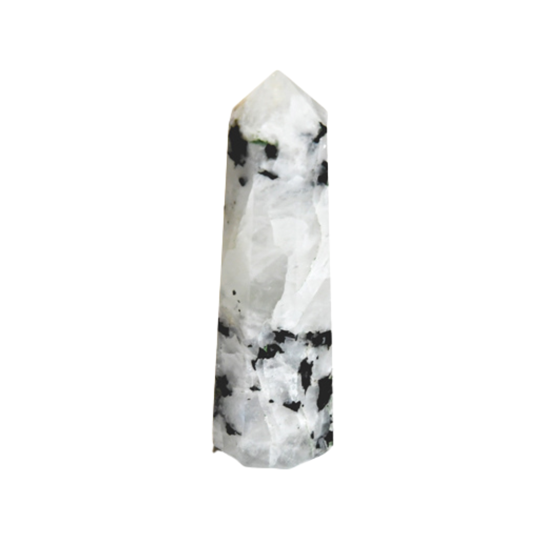 1 3/4"- 2/1/2" Rainbow Moonstone Obelisk