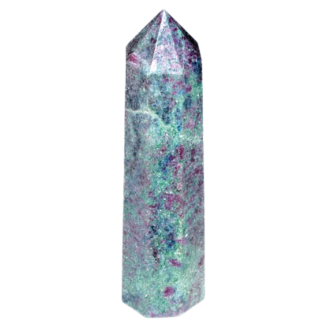 3"+ Ruby Fuchsite Obelisk