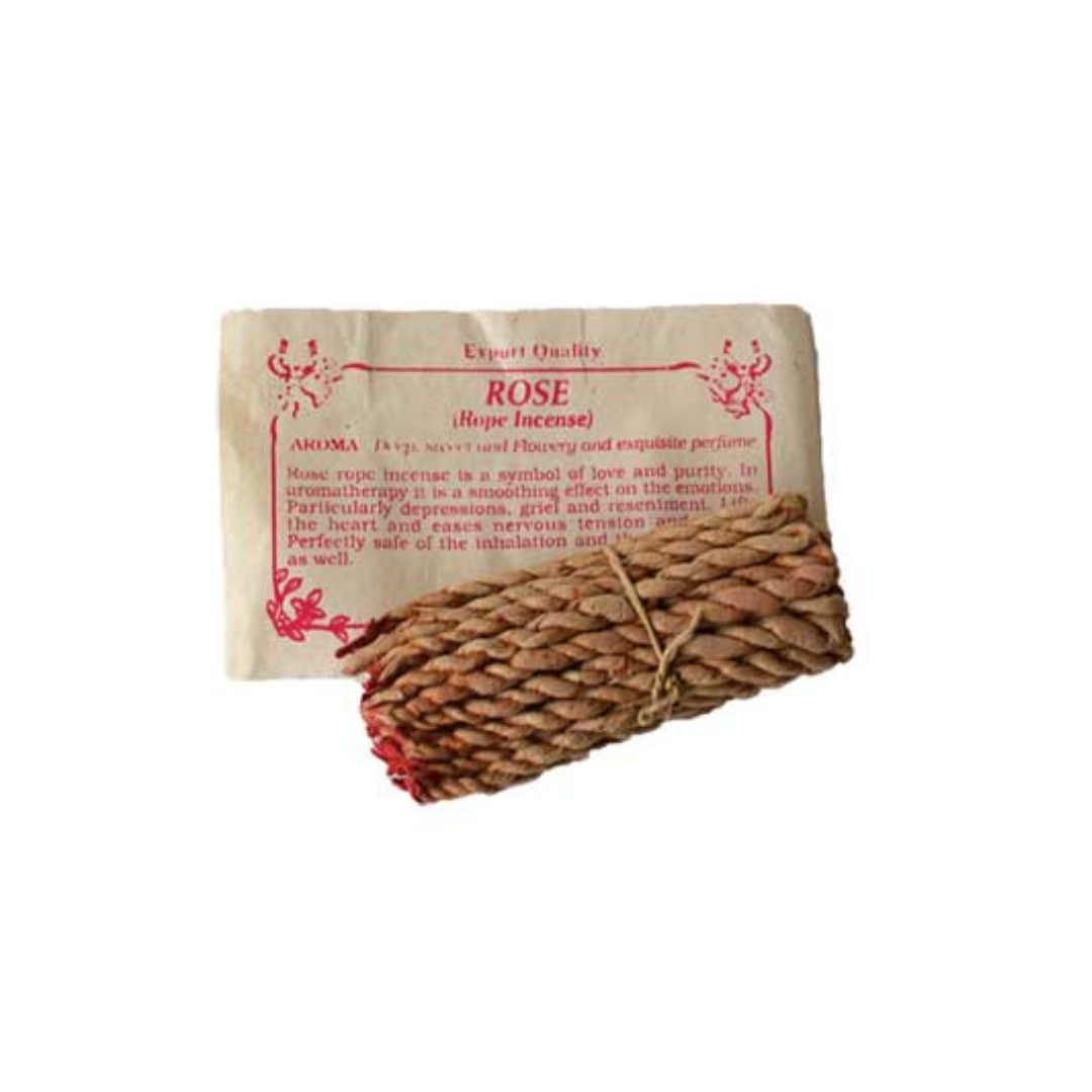 Rose Tibetan Himalayan Rope Incense 20 ropes
