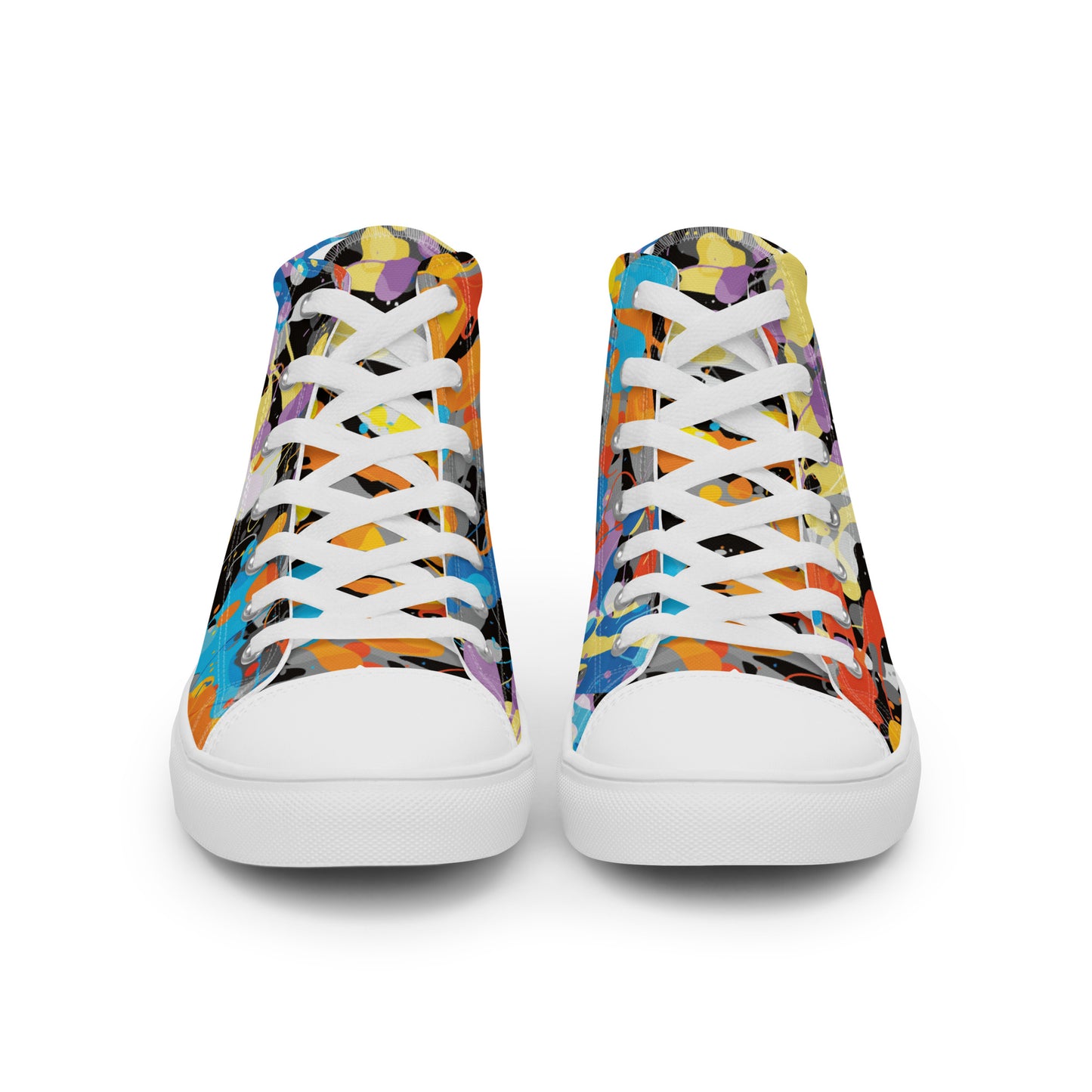 Women’s high top canvas shoes