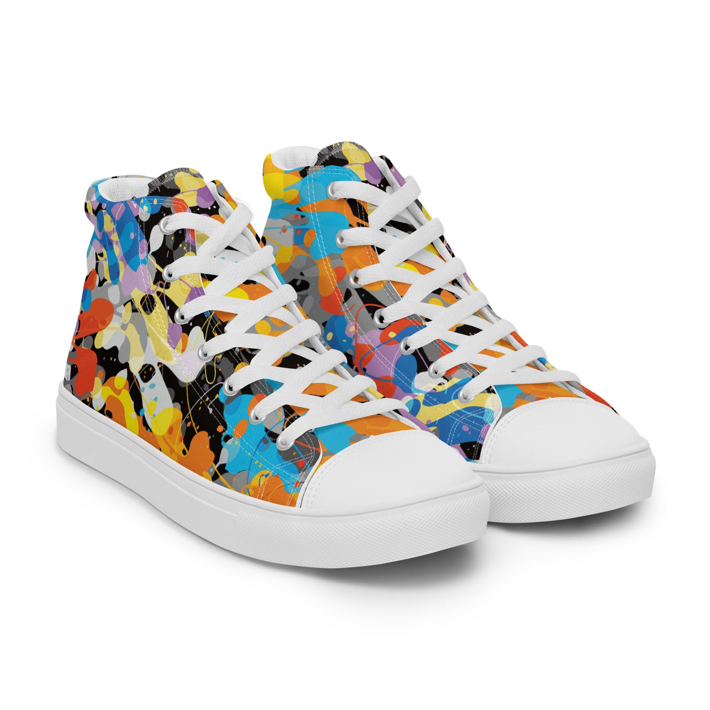 Women’s high top canvas shoes